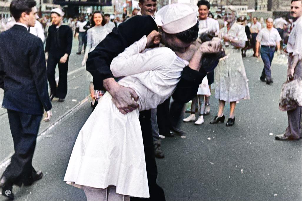 After - Restored and Colorized