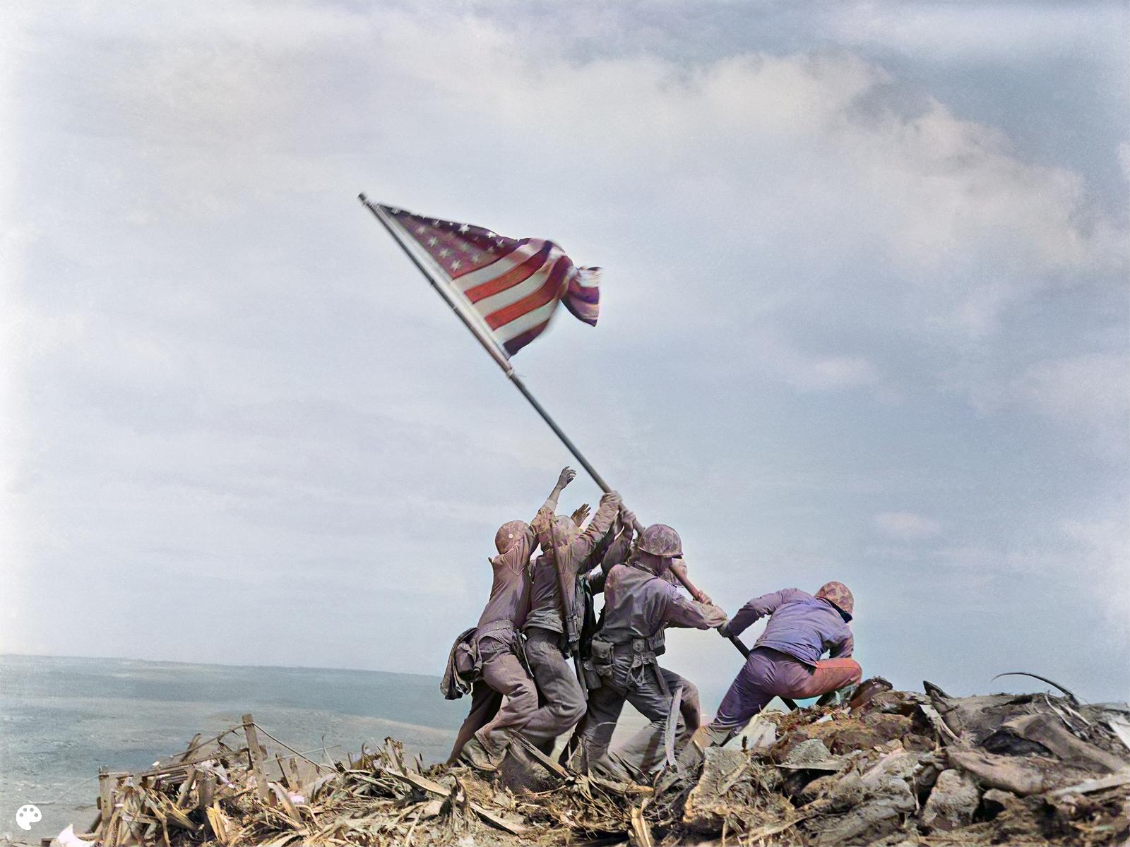 After - Colorized with Vintage Feel Preserved