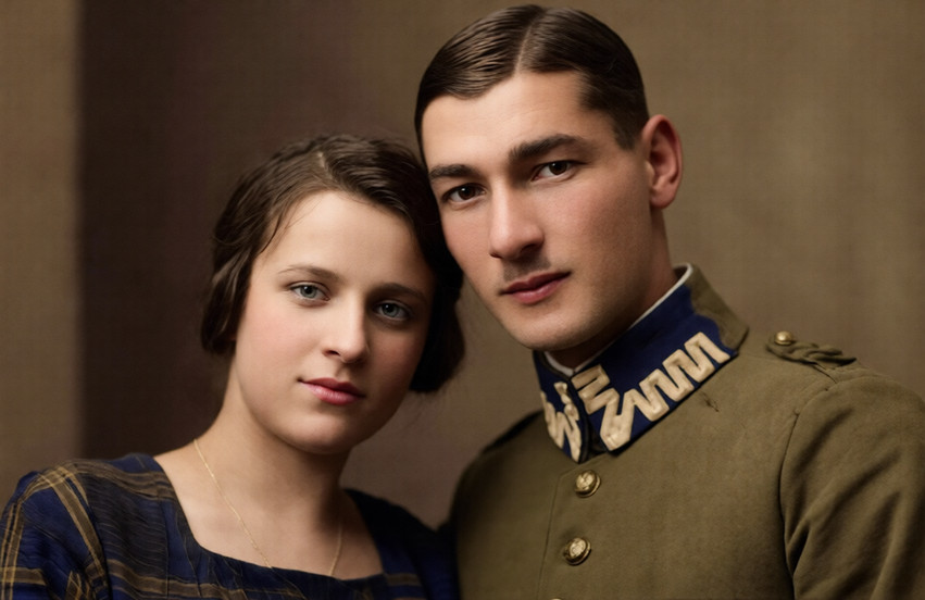 After - Restored and Colorized