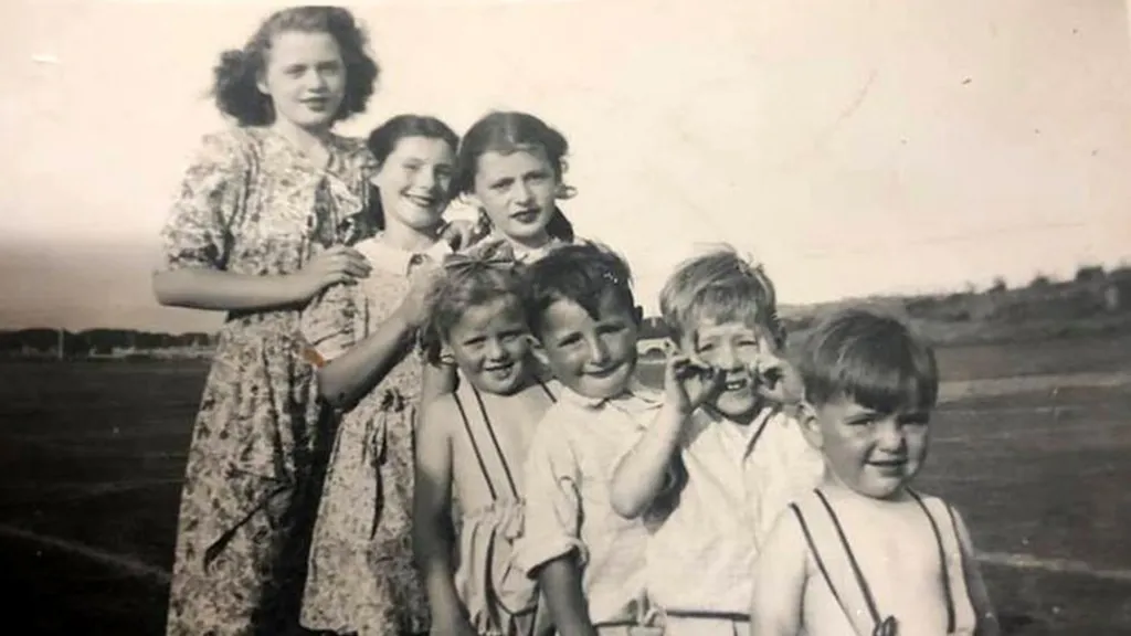 Before - Damaged Vintage Photo